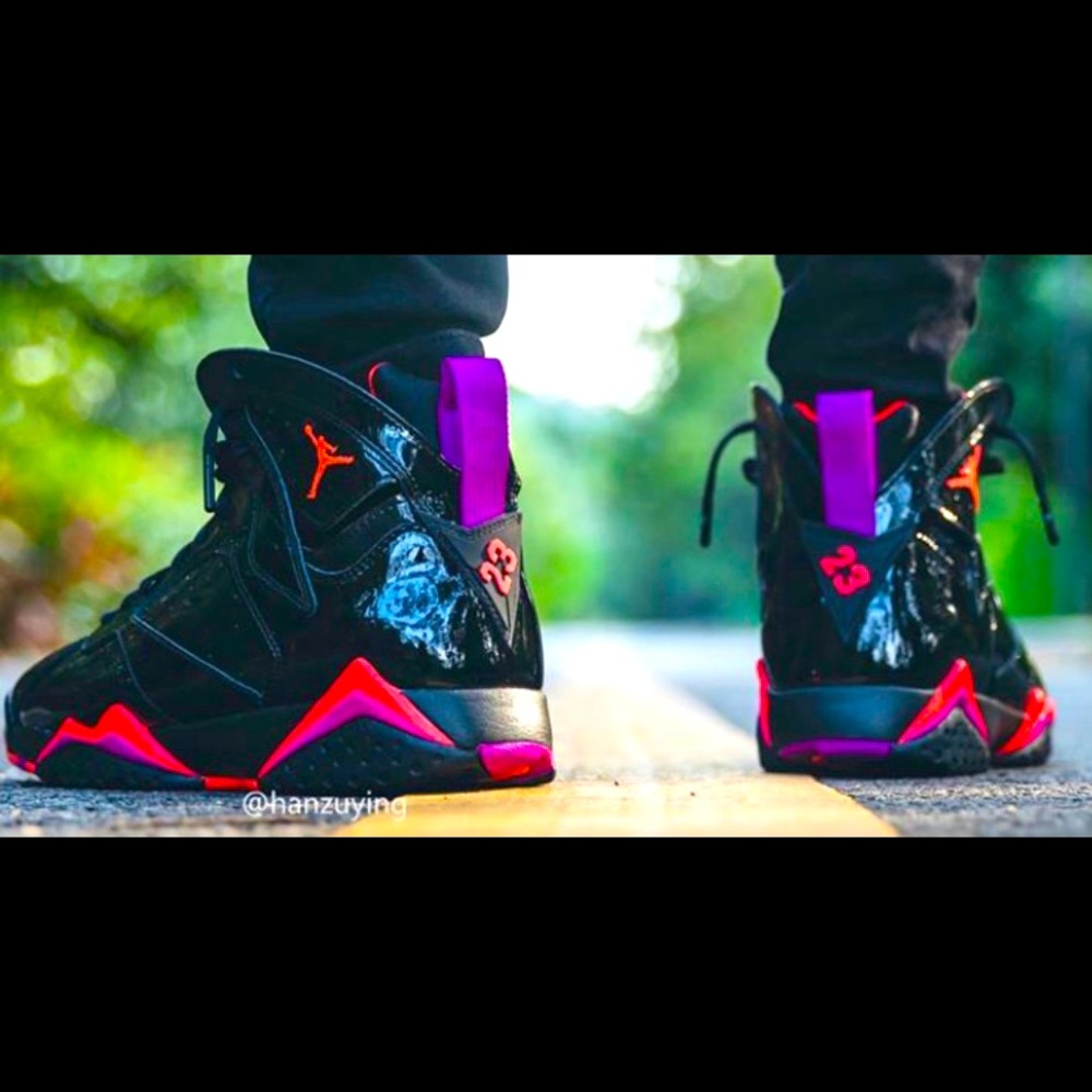 Air Jordan 7 Black patent Leather 2019 release